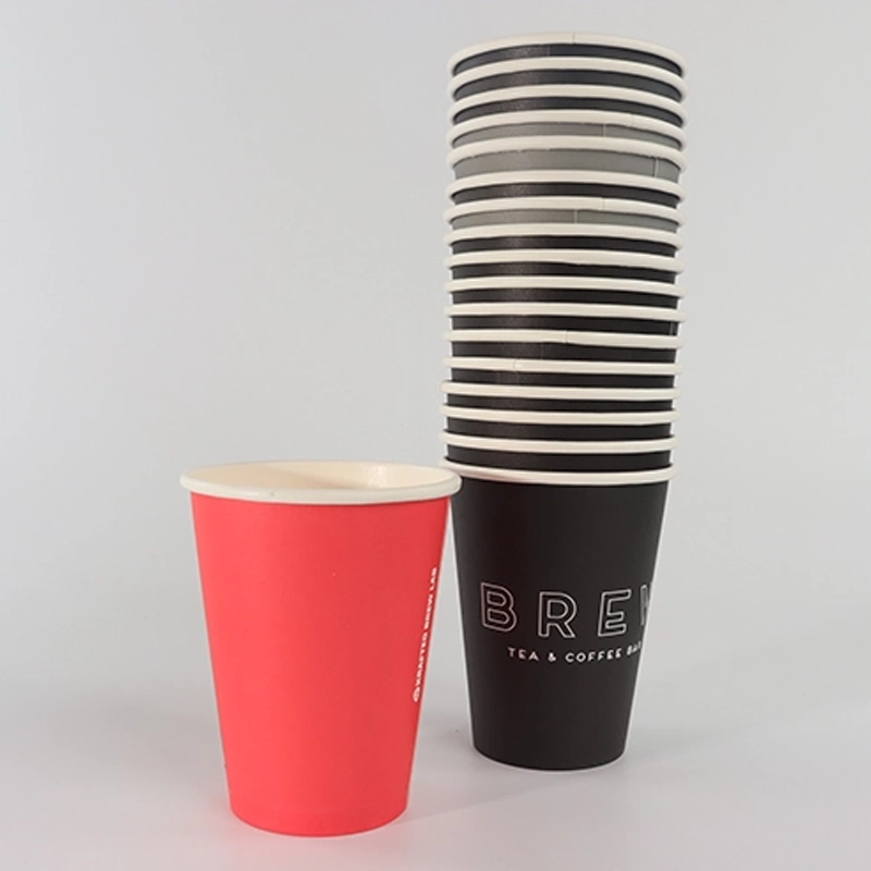 Biodegradable 12oz Single Wall Paper Coffee Cups | AxaPack