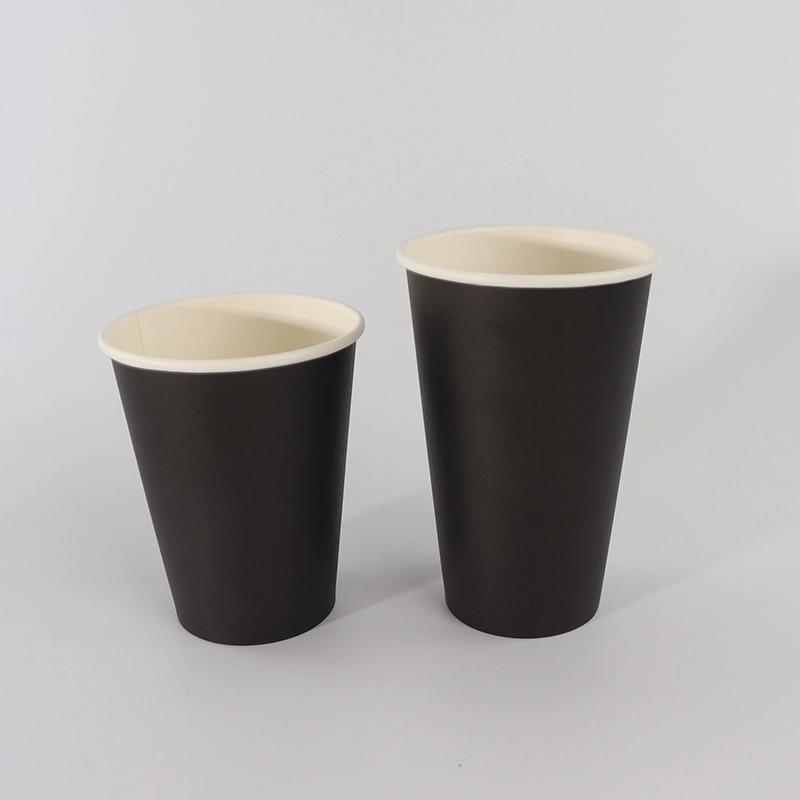 single wall paper cup 12 16oz with no lid