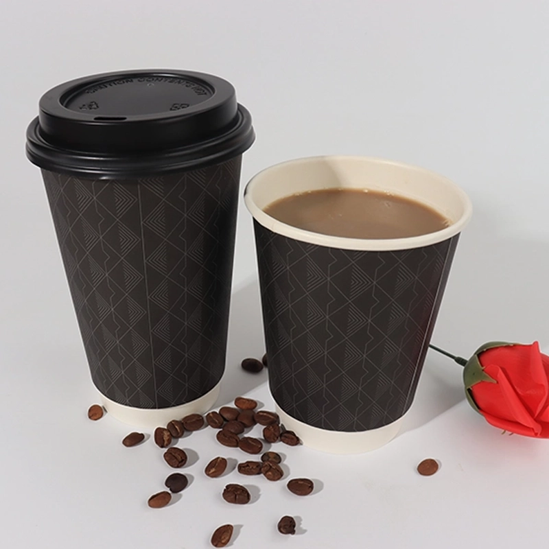 axapack double wall coffee cups for hot drink and cold drink 12