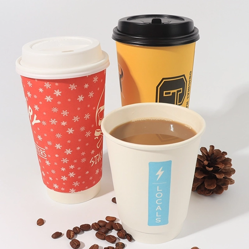 axapack double wall coffee cups for hot drink and cold drink 16
