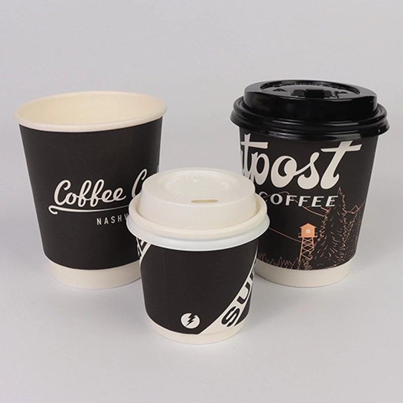 axapack double wall coffee cups for hot drink and cold drink 24