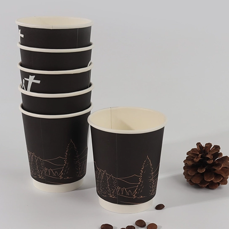 Double Wall Paper Cup 8oz 80 003