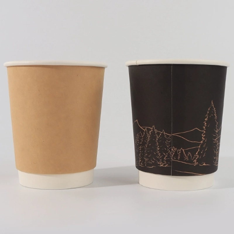 Double Wall Paper Cup 8oz 80 008