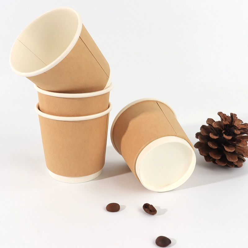 axapack kraft double wall coffee cups for hot drink and cold drink 4