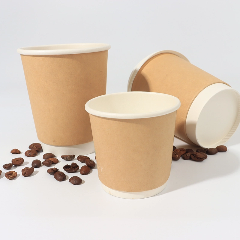 axapack kraft double wall coffee cups for hot drink and cold drink 13