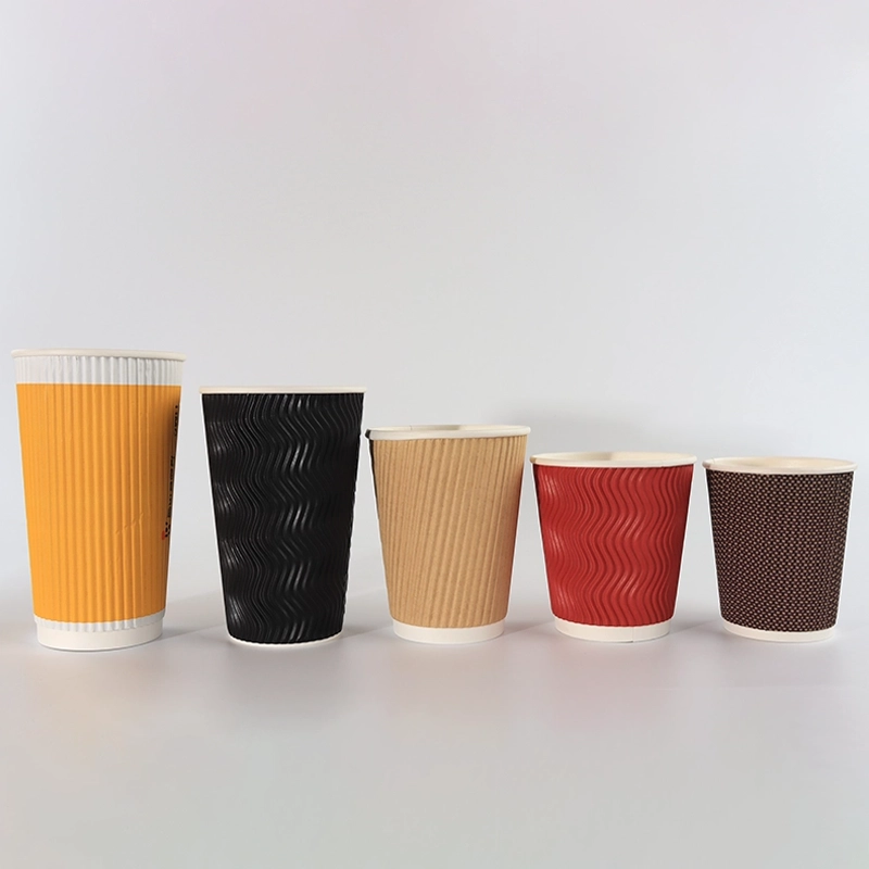 axapack ripple wall coffee cups for hot drink and cold drink 7