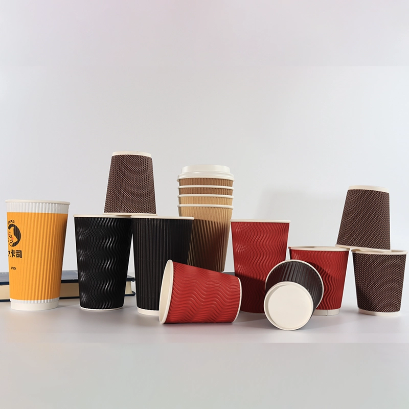 axapack ripple wall coffee cups for hot drink and cold drink 9