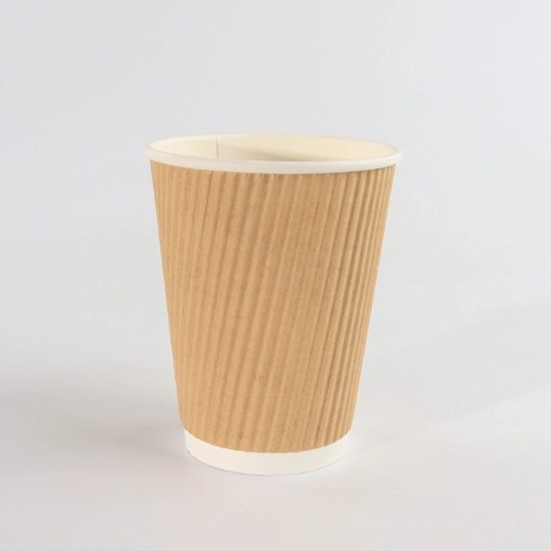 coffe paper cup single wall ripple wall Ripple 12oz 000