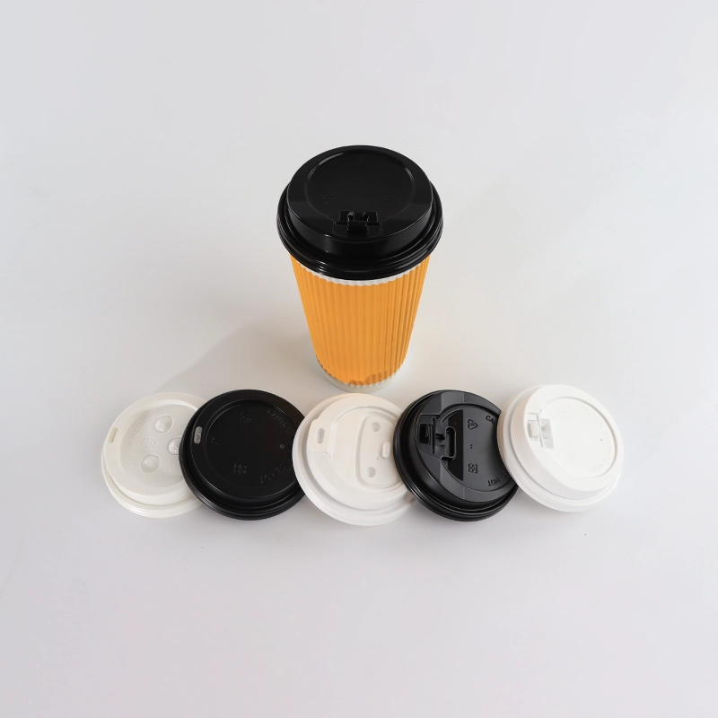 coffe paper cup single wall ripple wall Ripple 20oz 006
