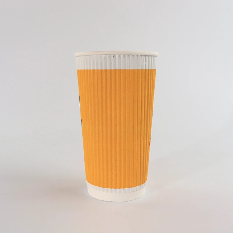 coffe paper cup single wall ripple wall Ripple 20oz 000