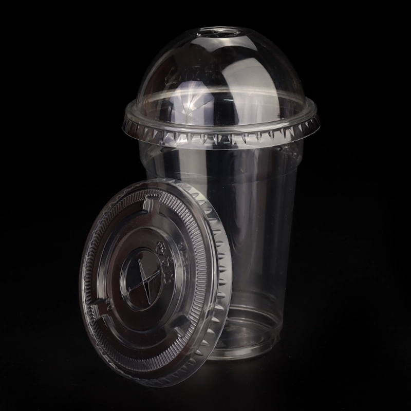 drinking cup empty with tow lid option with dom lid 9oz 78
