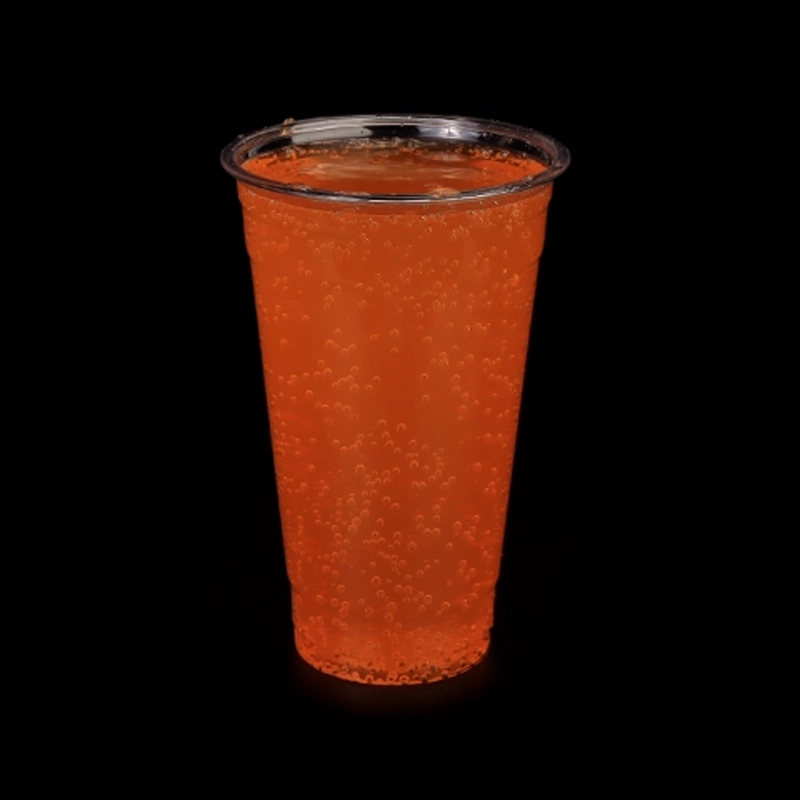 Drinking Cup with yellow juice 16oz 89
