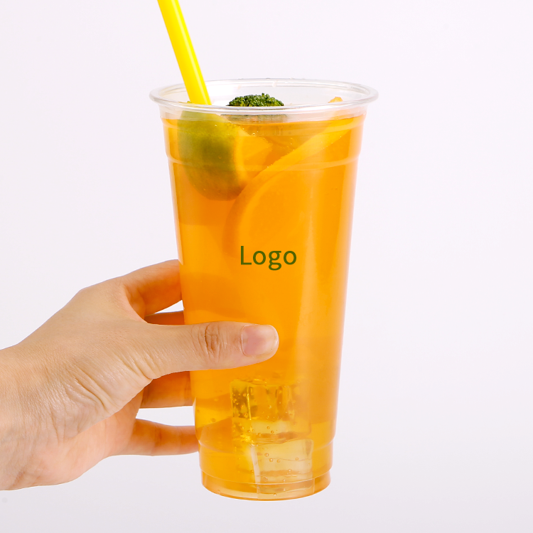 axapack clear drinking plastic cup PET 21