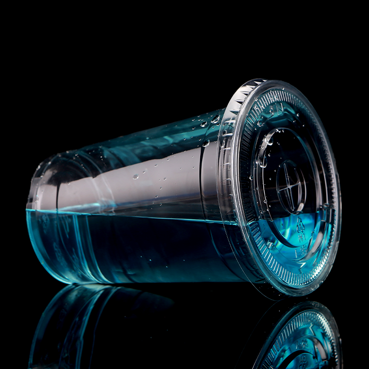 axapack clear drinking plastic cup PET 43