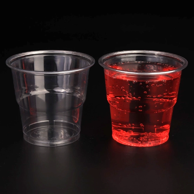main empty drinking cup with juice and no juice 6oz 78B