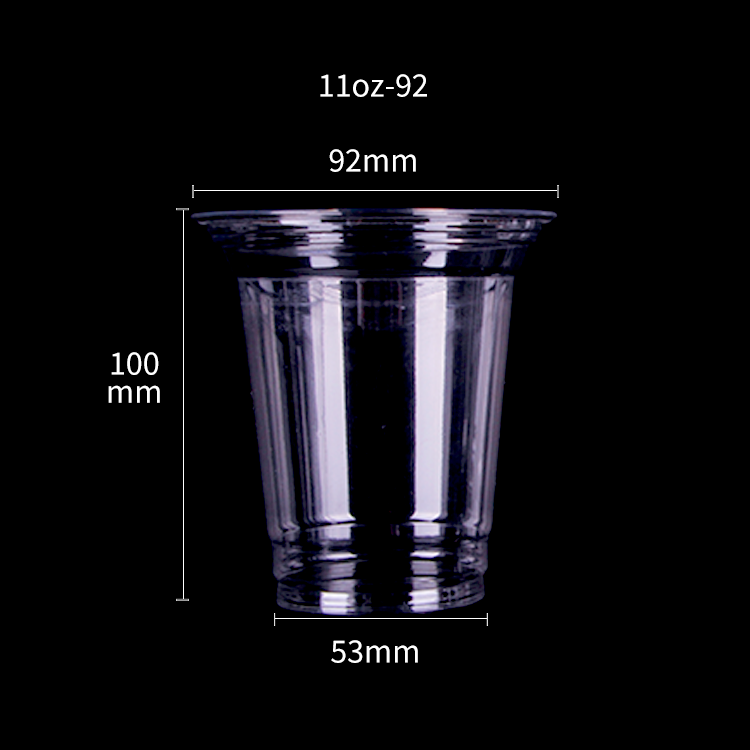 axapack clear drinking plastic cup PET 23