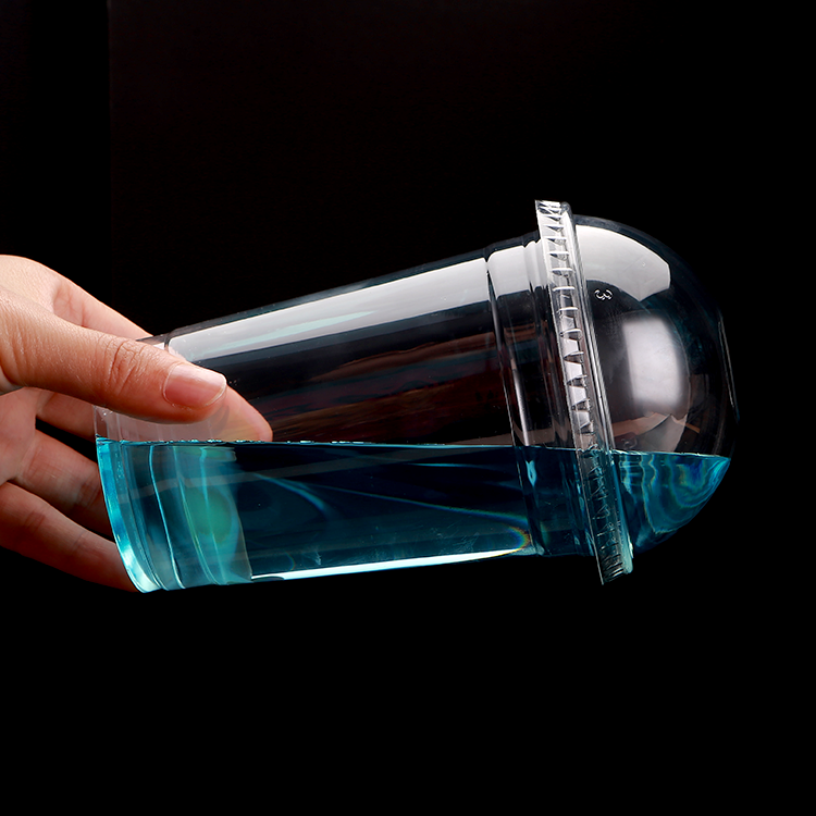axapack clear drinking plastic cup PET 40
