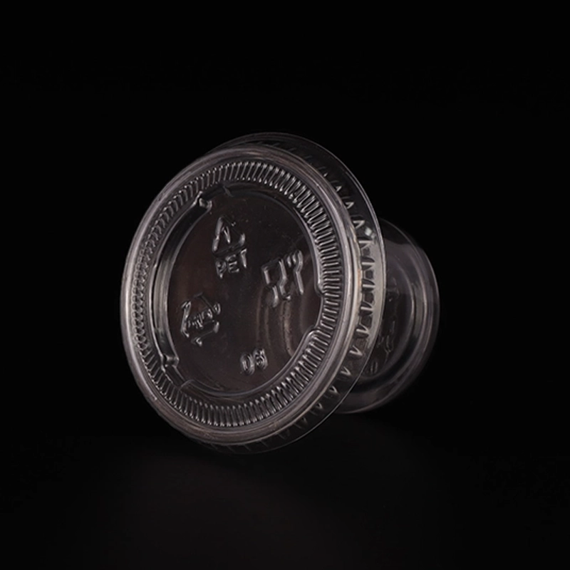 sauce cup with flat lid 3 0