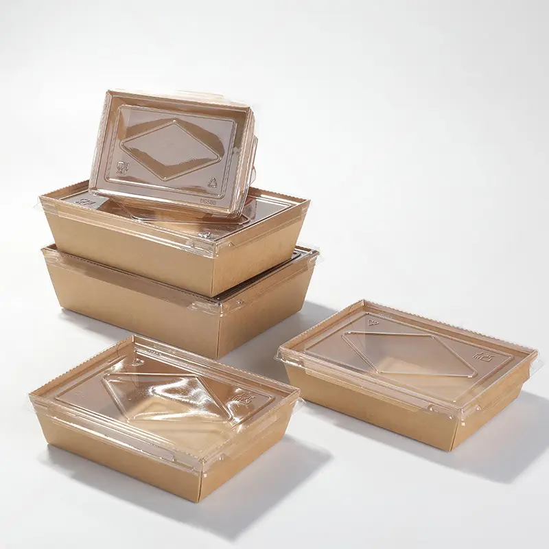 0axapack kraft container bowl soup eco friendly disposable 174