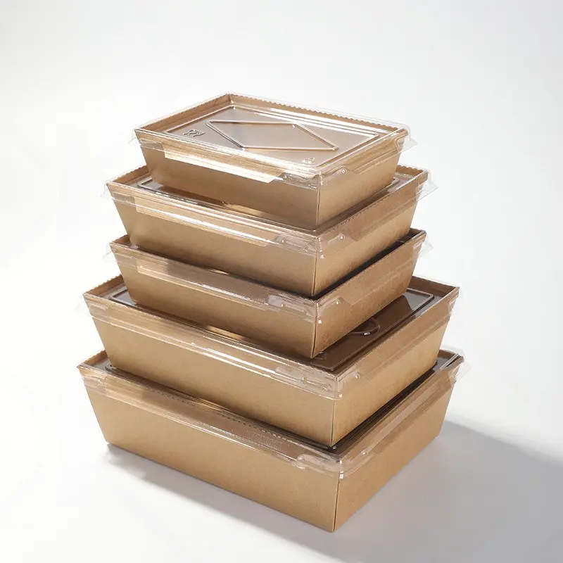 axapack kraft container bowl soup eco friendly disposable 175