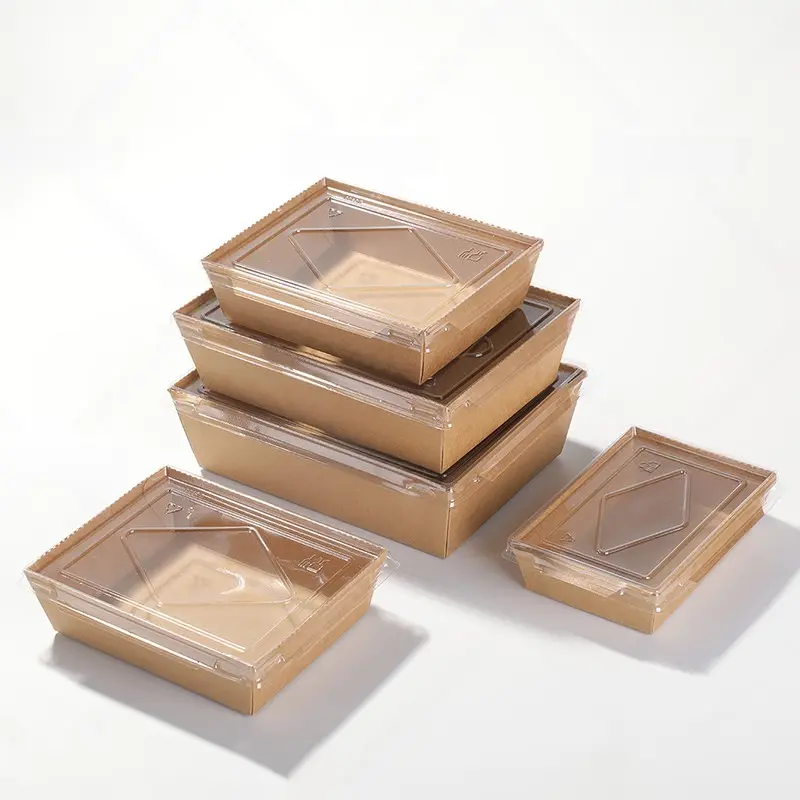 axapack kraft container bowl soup eco friendly disposable 176