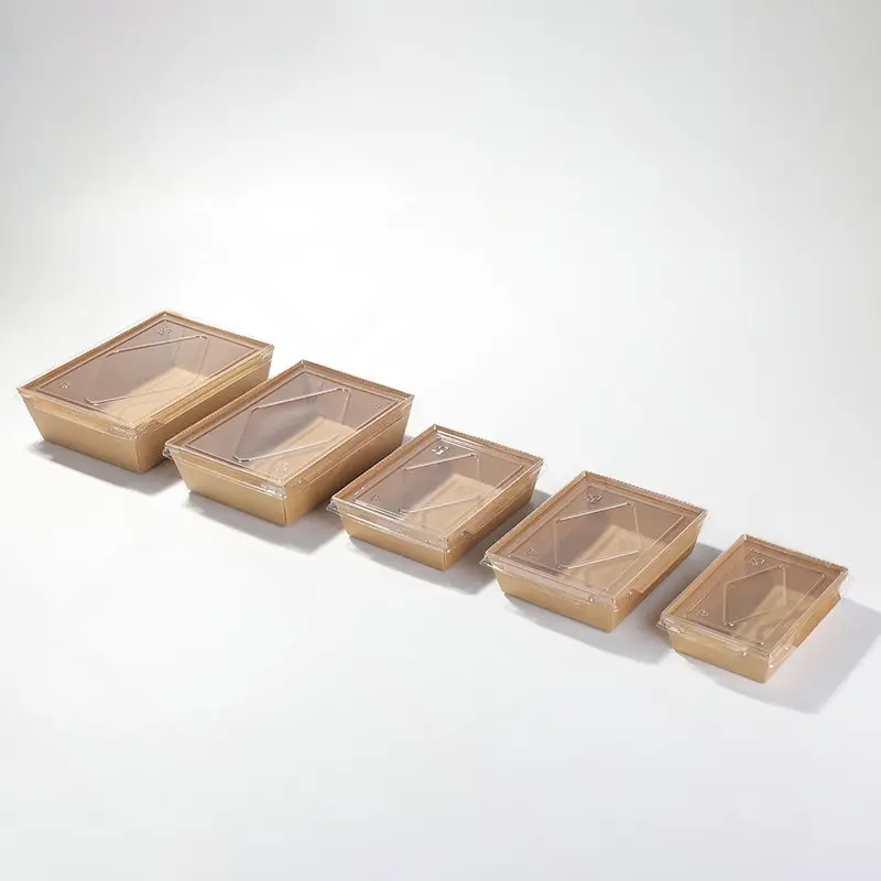 0 0axapack kraft container bowl soup eco friendly disposable 177