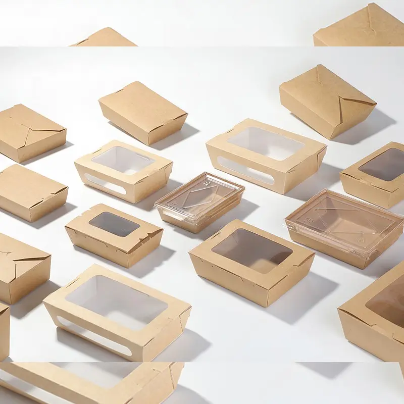 axapack kraft container bowl soup eco friendly disposable 167