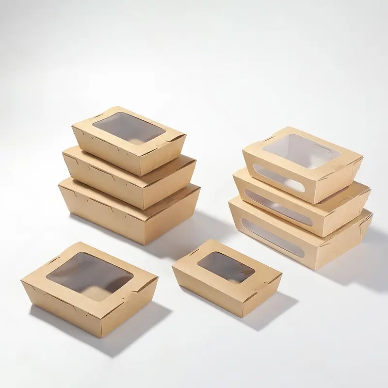 axapack kraft container bowl soup eco friendly disposable 170