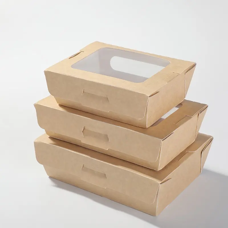 axapack kraft container bowl soup eco friendly disposable 186