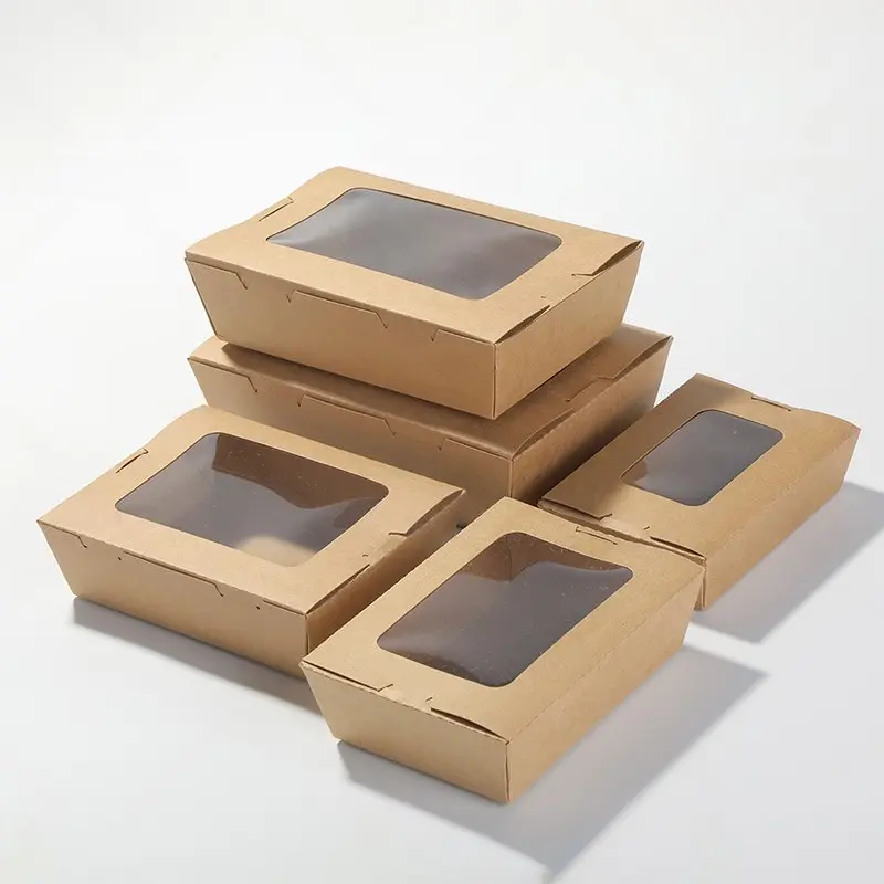 axapack kraft container bowl soup eco friendly disposable 187