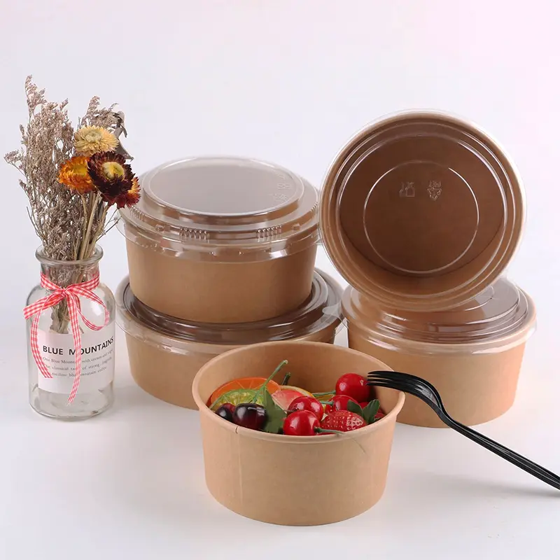 axapack kraft salad bowl 77