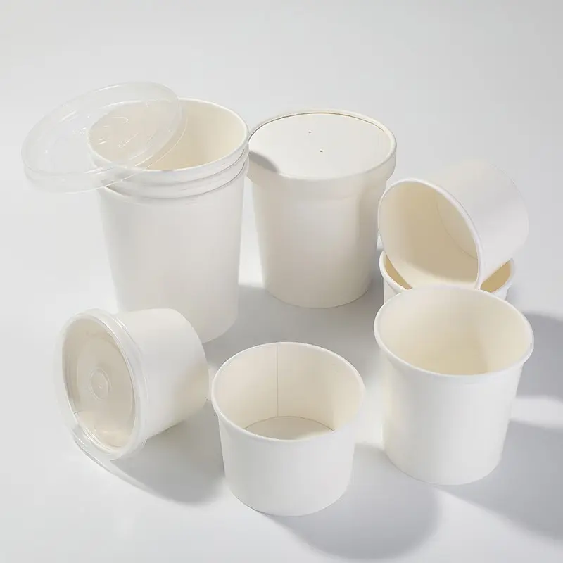 axapack kraft container bowl soup eco friendly disposable 110