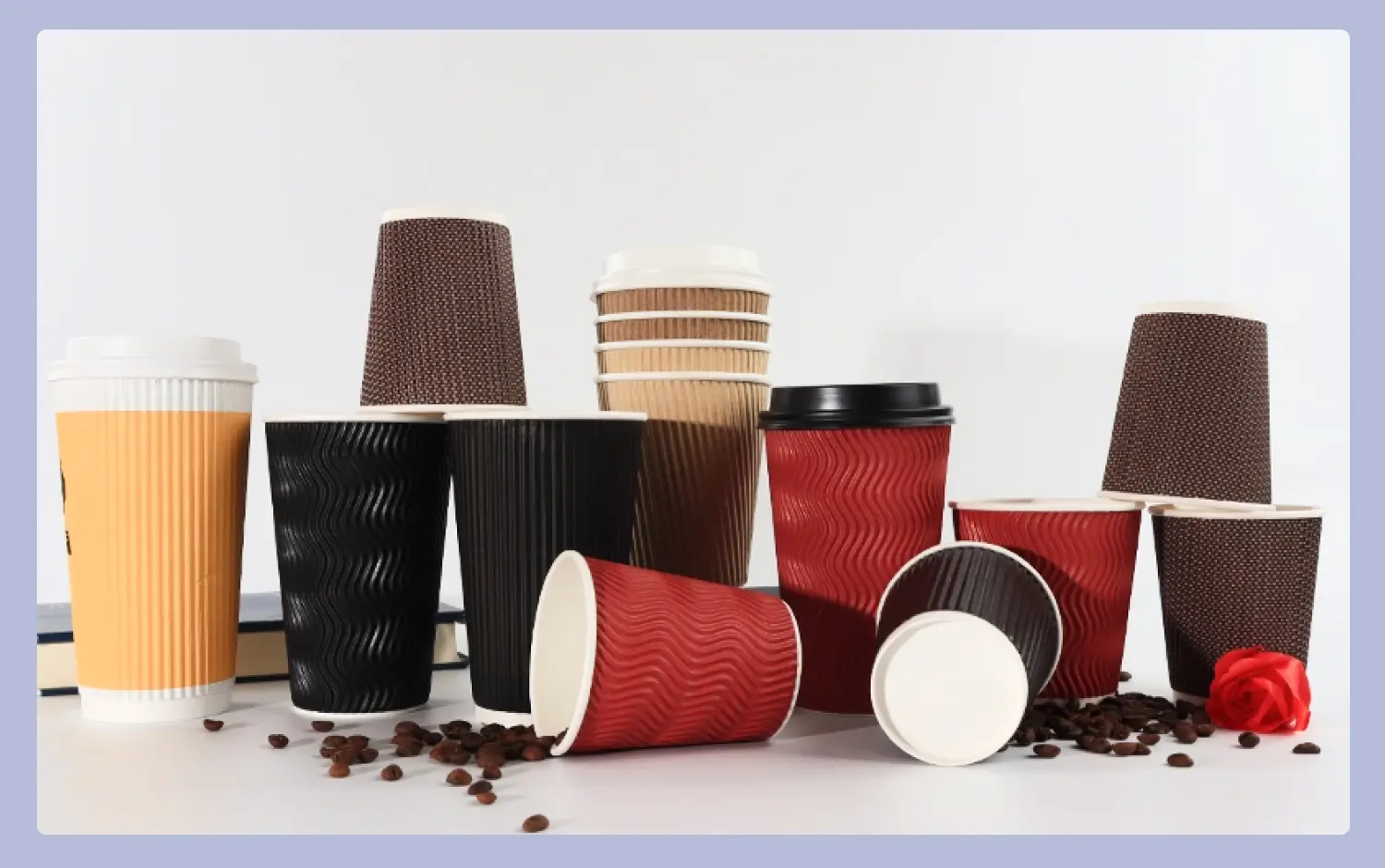 0 0 ripple wall paper cup